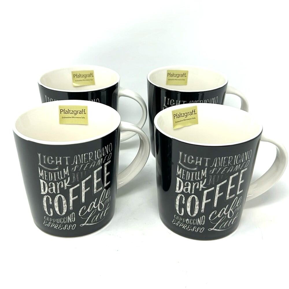 Pfaltzgraff Coffee Mugs Set of four